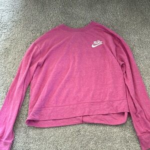 Pink Nike Lightweight Crewneck